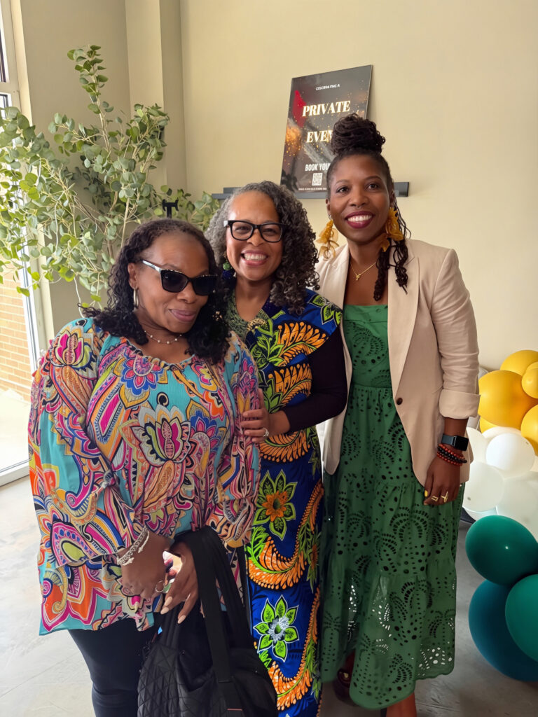 Nina S. Jones with fellow speakers at a women’s empowerment conference